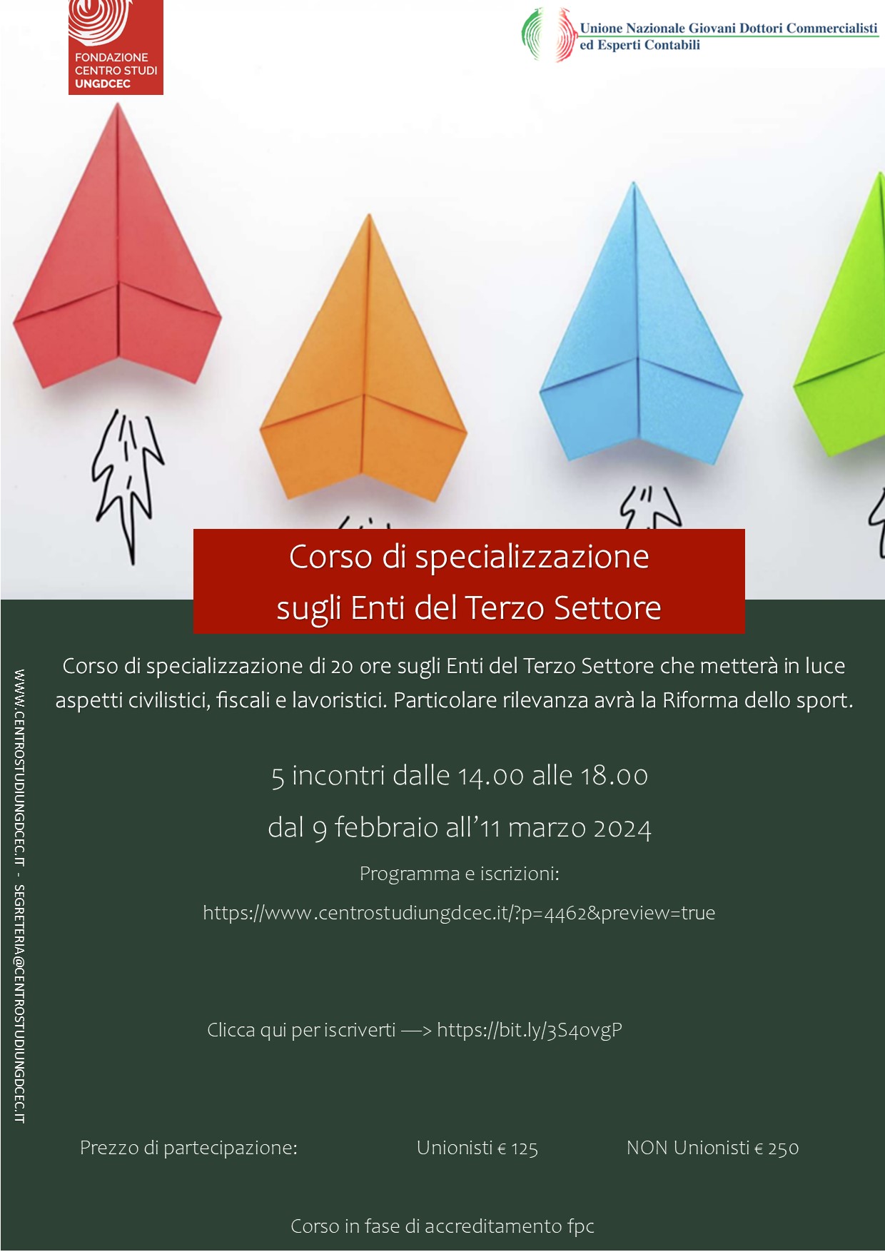 Locandina Corso di specializzazione sugli ETS (1)